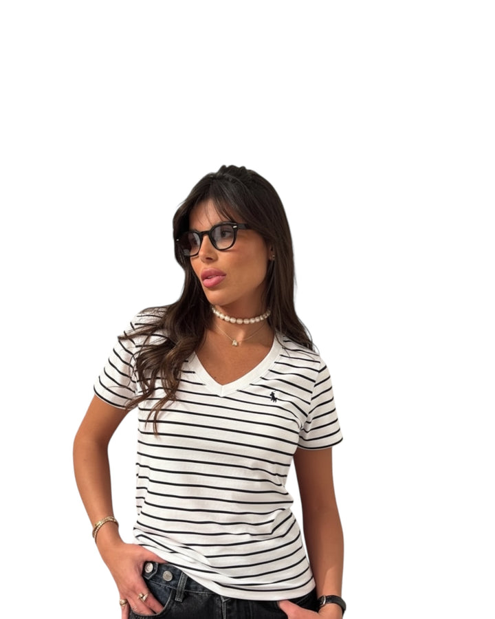 חולצת POLO פסים