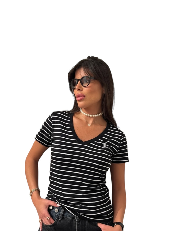 חולצת POLO פסים