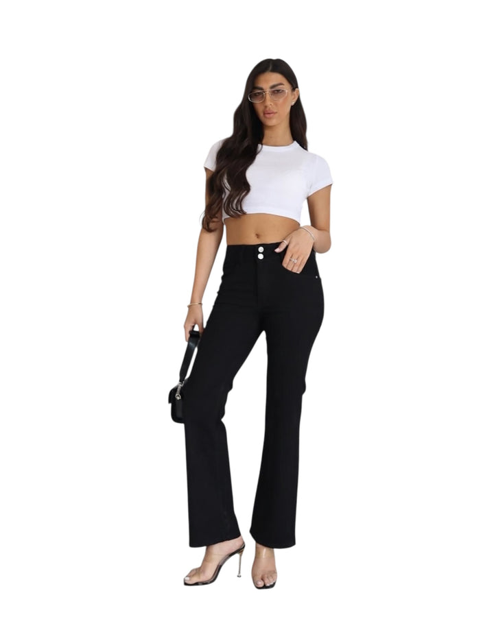 ג׳ינס sexso מתרחב גזרת אמצע