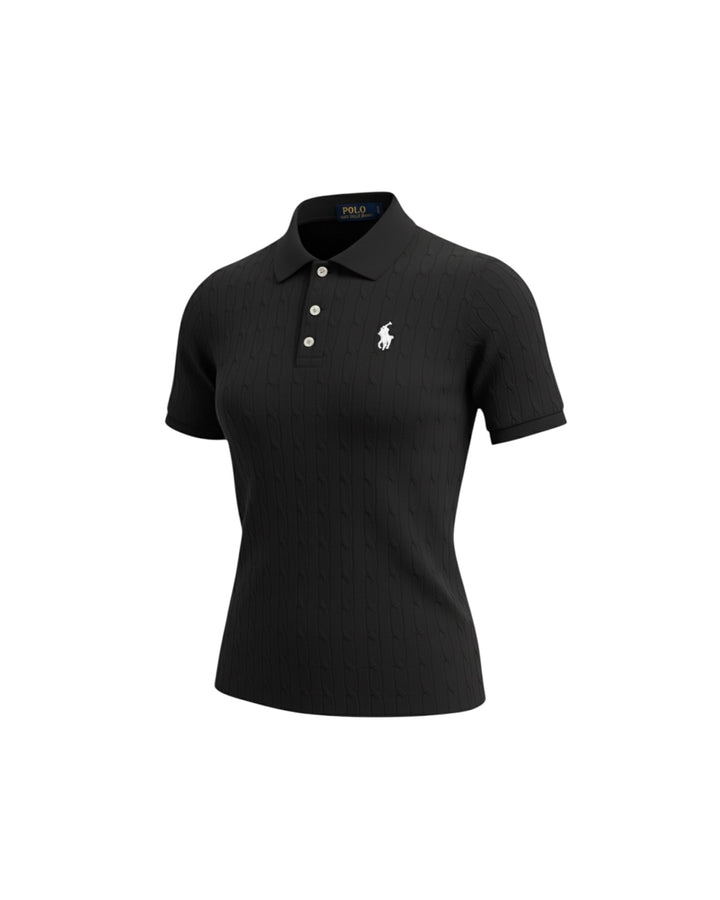 סריג קייצי POLO שילוב כפתורים