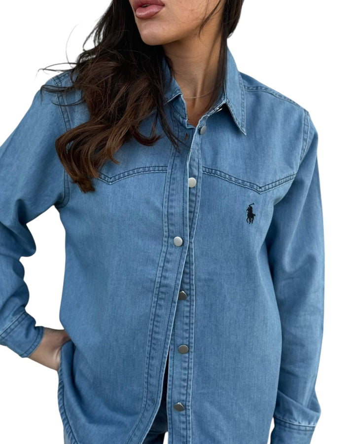 מכופתרת ג׳ינס POLO