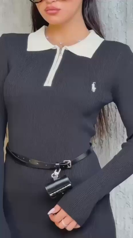 שמלת סריג POLO